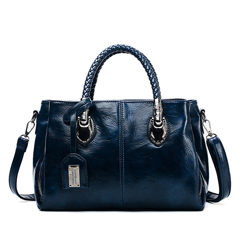 The Legacy: Oil-Wax Boston Pillow Bag