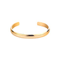 The Essential Glow: 7mm Polished C-Shape Cuff