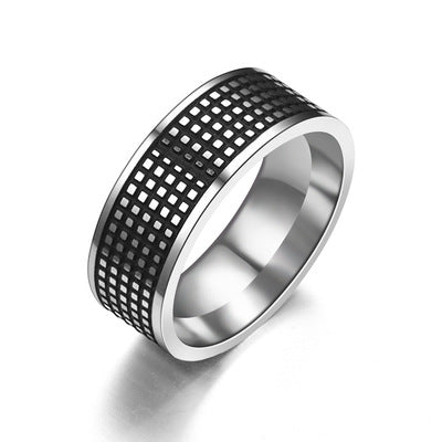 Men’s Essential Vintage Engraved Band