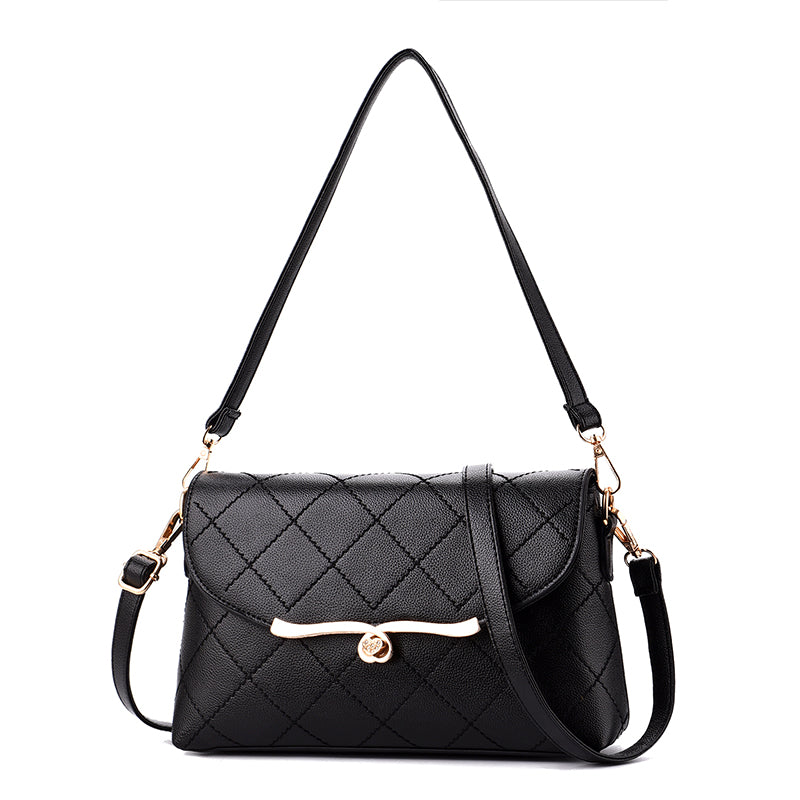 The Urban Frame: Sleek Soft-Touch Crossbody Bag