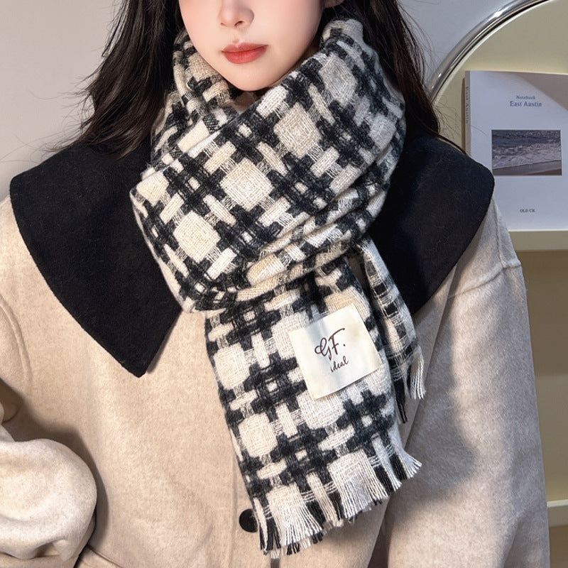 Urban Heritage: The Oversized Plaid Winter Scarf