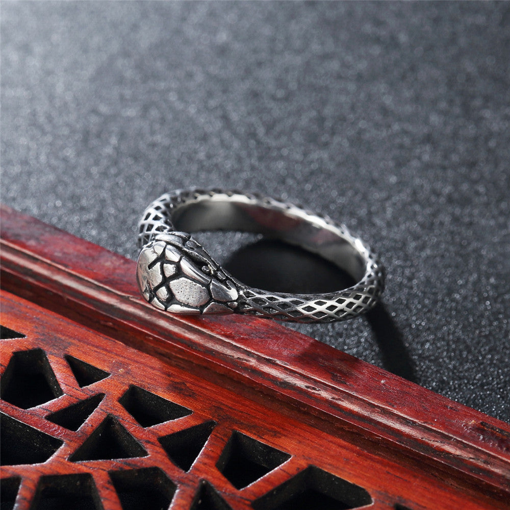 Men’s Personalized Retro Titanium Band