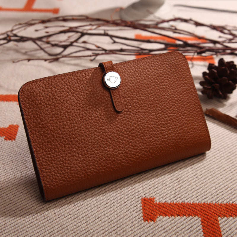 The Voyager: Top-Grain Leather Passport Vault