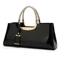 The Jet-Setter: Noble Patent Leather Satchel