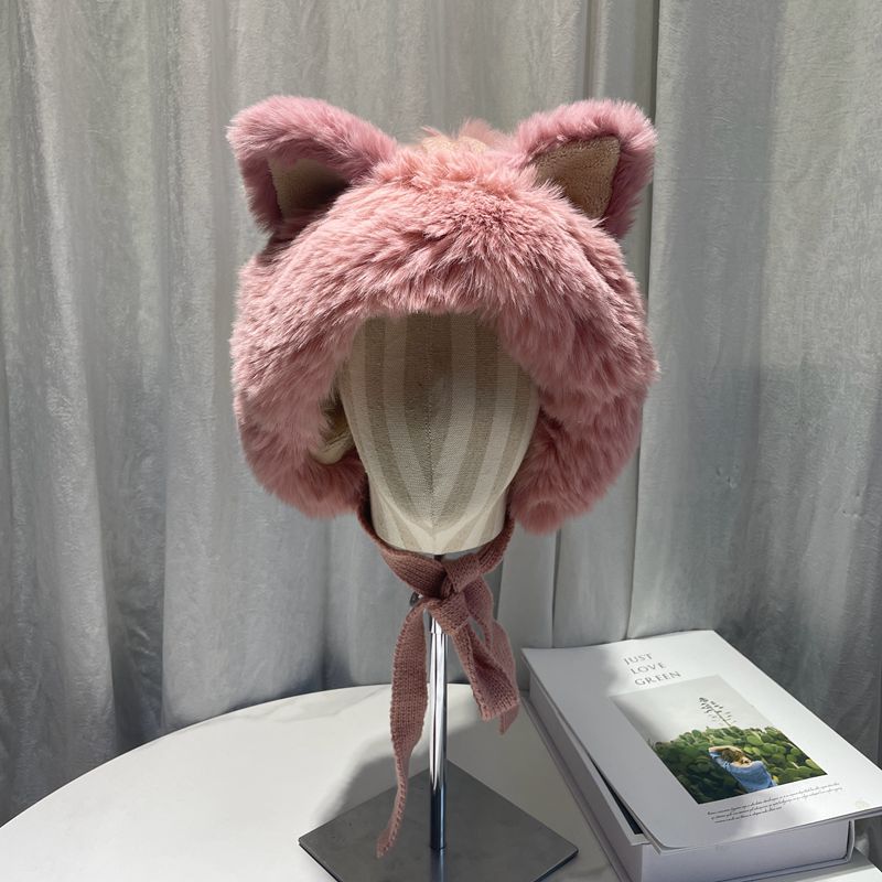 Urban Feline: The Daily Plush Cat-Ear Beanie