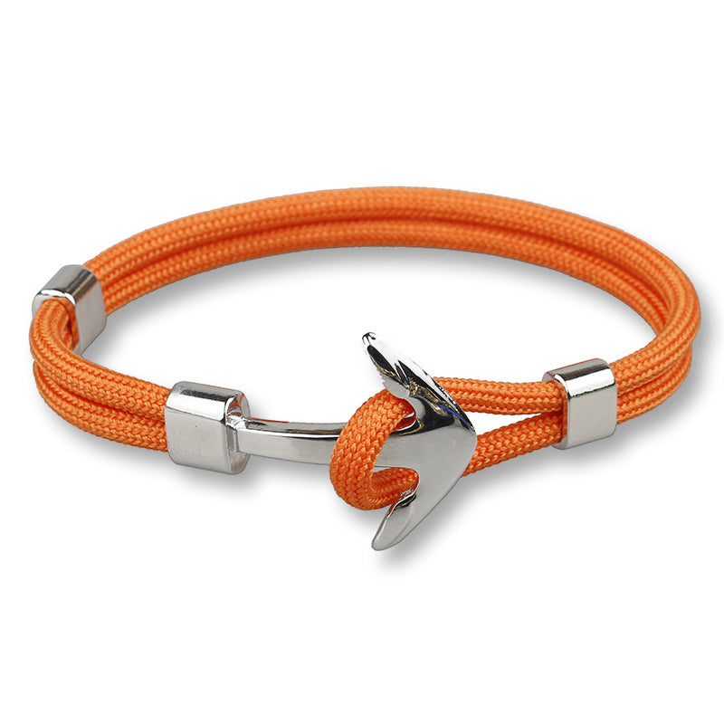 The Voyager: Titanium Steel Nautical Anchor Bracelet
