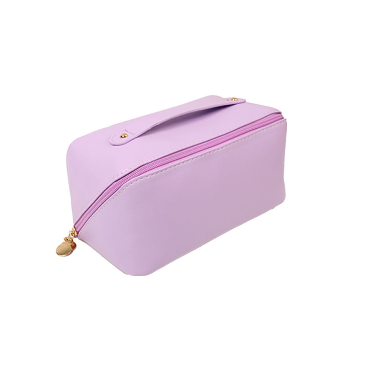 The Signature: Personalized Leather Bag & Vanity Set