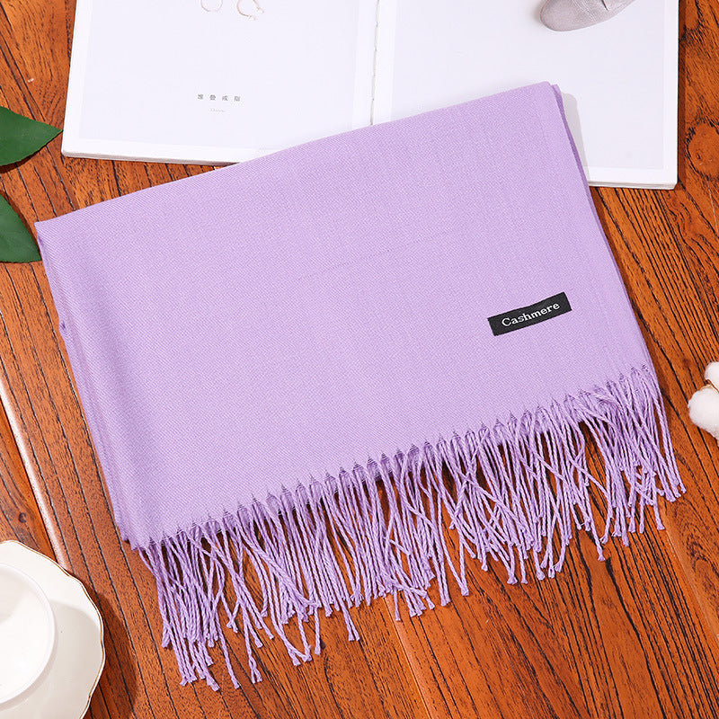 Coco Twoce Infinite Softness: Designer Cotton-Luxe Solid Scarf