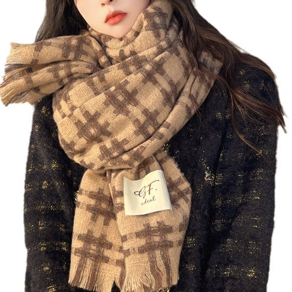 Urban Heritage: The Oversized Plaid Winter Scarf