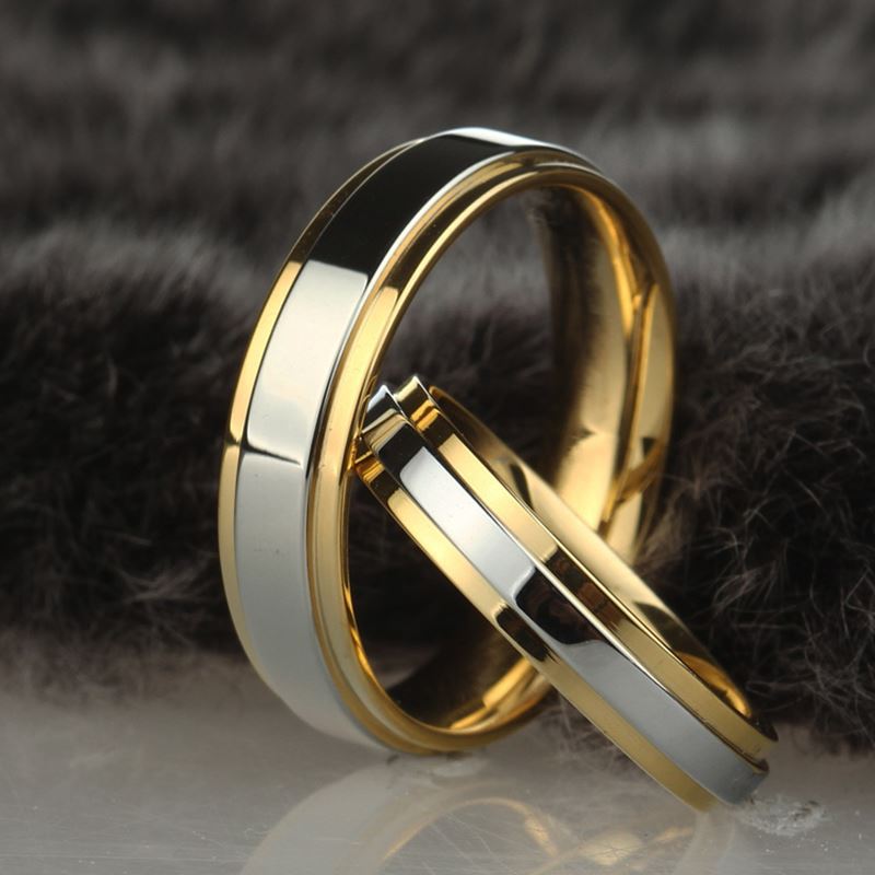 Infinite Union: 316L Premium Steel Couple’s Band