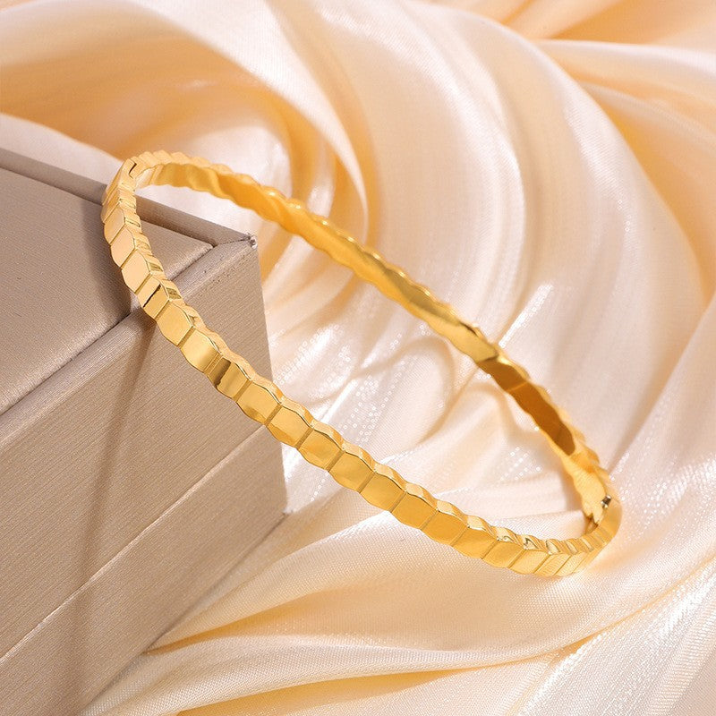 Titanium Honeycomb Bracelet