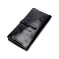 The Archivist: Hand-Stitched Leather Bi-Fold Wallet