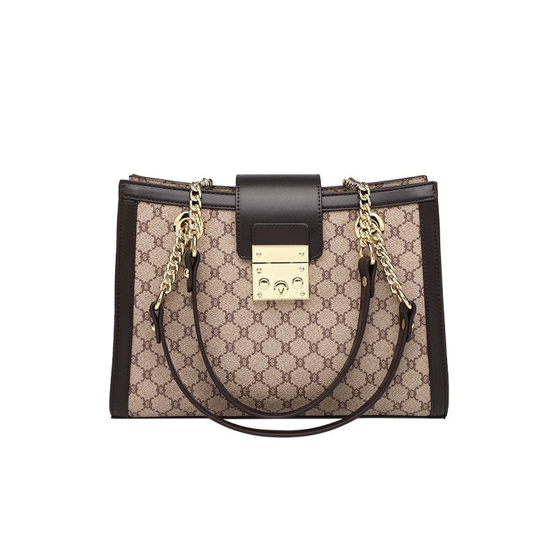 The Muse: Soft-Grain Leather Shoulder Bag