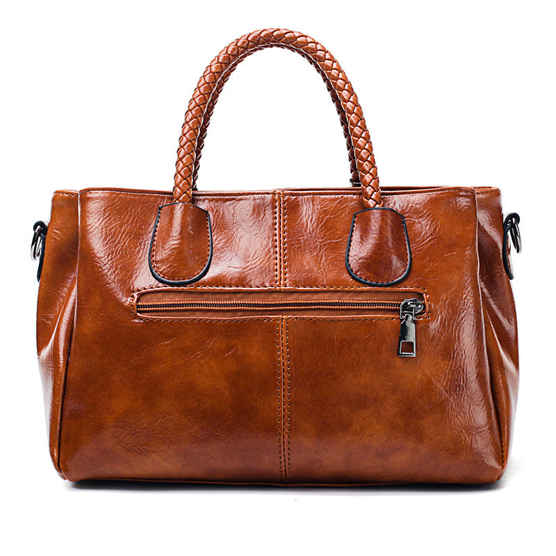 The Legacy: Oil-Wax Boston Pillow Bag