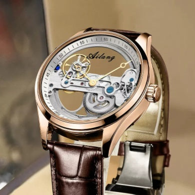 Men's Skeleton Automatic Mechanical Sport Watch