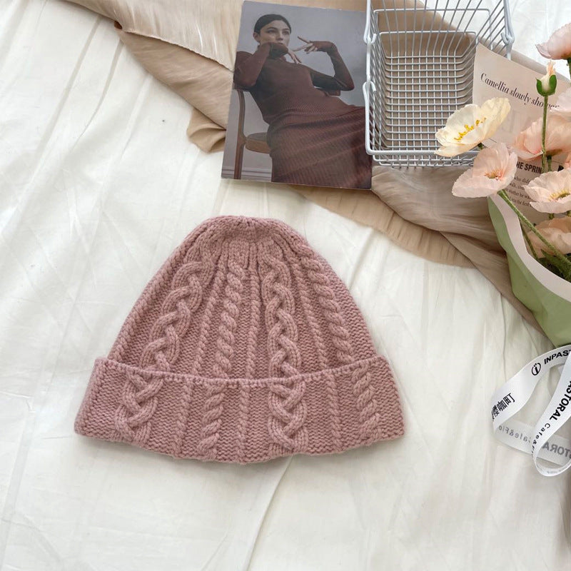 Couture Twist: The Chunky Satin-Finish Wool Beret