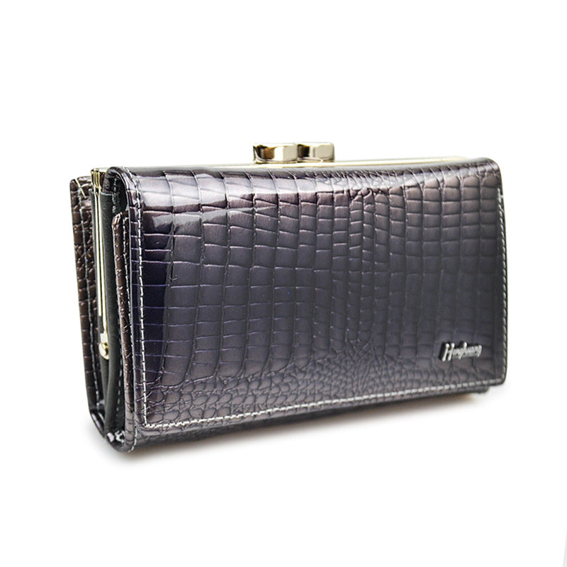 The Velvet Touch: Tri-Fold Heritage Wallet
