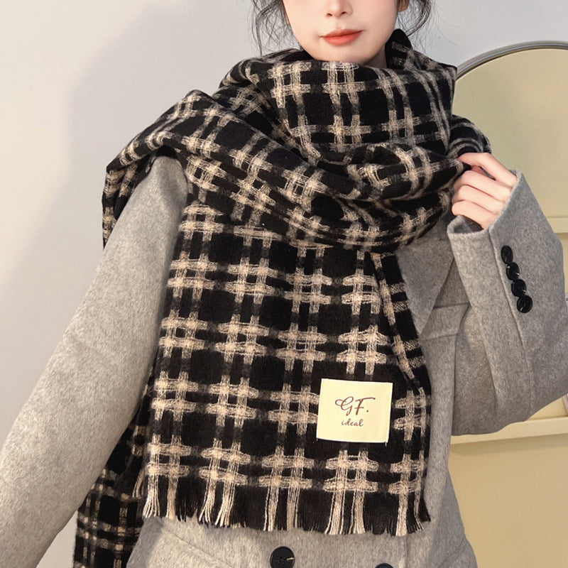 Urban Heritage: The Oversized Plaid Winter Scarf