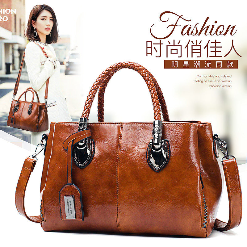 The Legacy: Oil-Wax Boston Pillow Bag