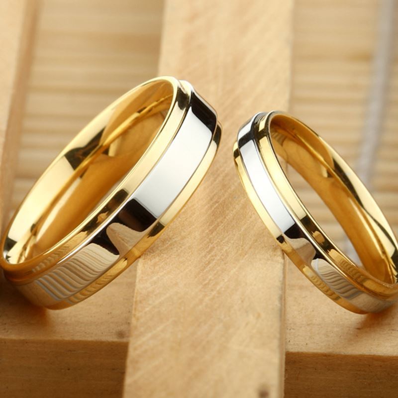Infinite Union: 316L Premium Steel Couple’s Band