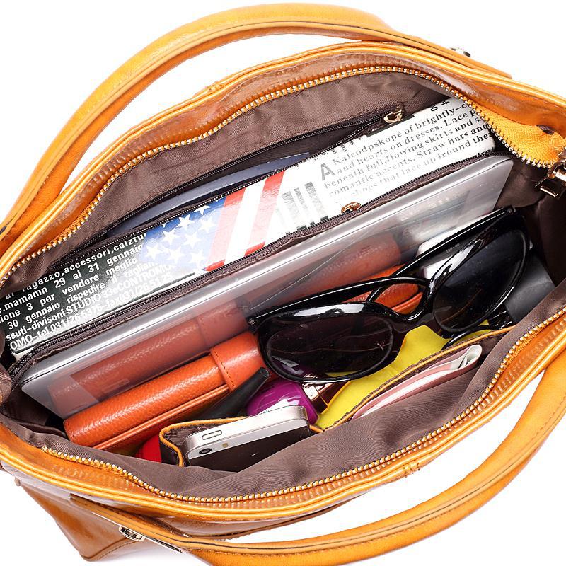 The Boston: Essential Top-Grain Leather Satchel