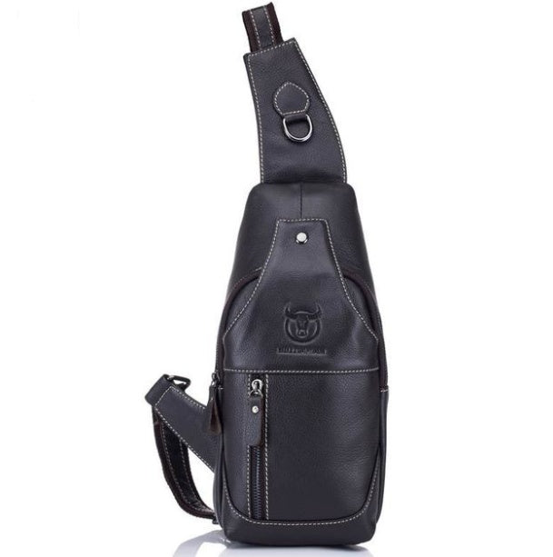 The Voyager: Vintage Leather Chest & Crossbody Bag
