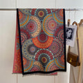 Nomadic Elegance: The Artisanal Jacquard Ethnic Shawl