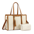The Duo: Minimalist Laptop Tote & Vanity Set