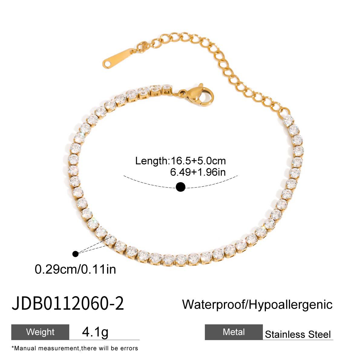 316L Eternal Knot Zircon Bracelet