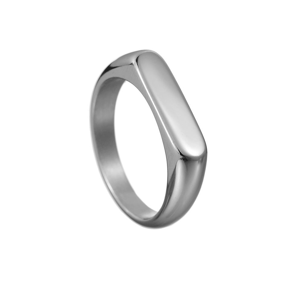 Women’s Popular Essential Titanium Ring