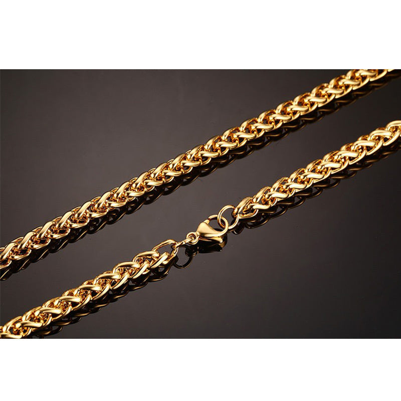 Fashion titanium steel necklace