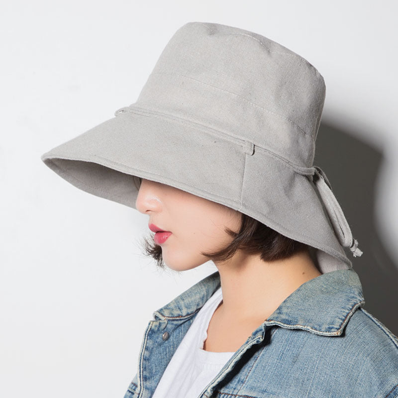 Urban Minimalist: The Foldable Cotton-Linen Fisherman Hat