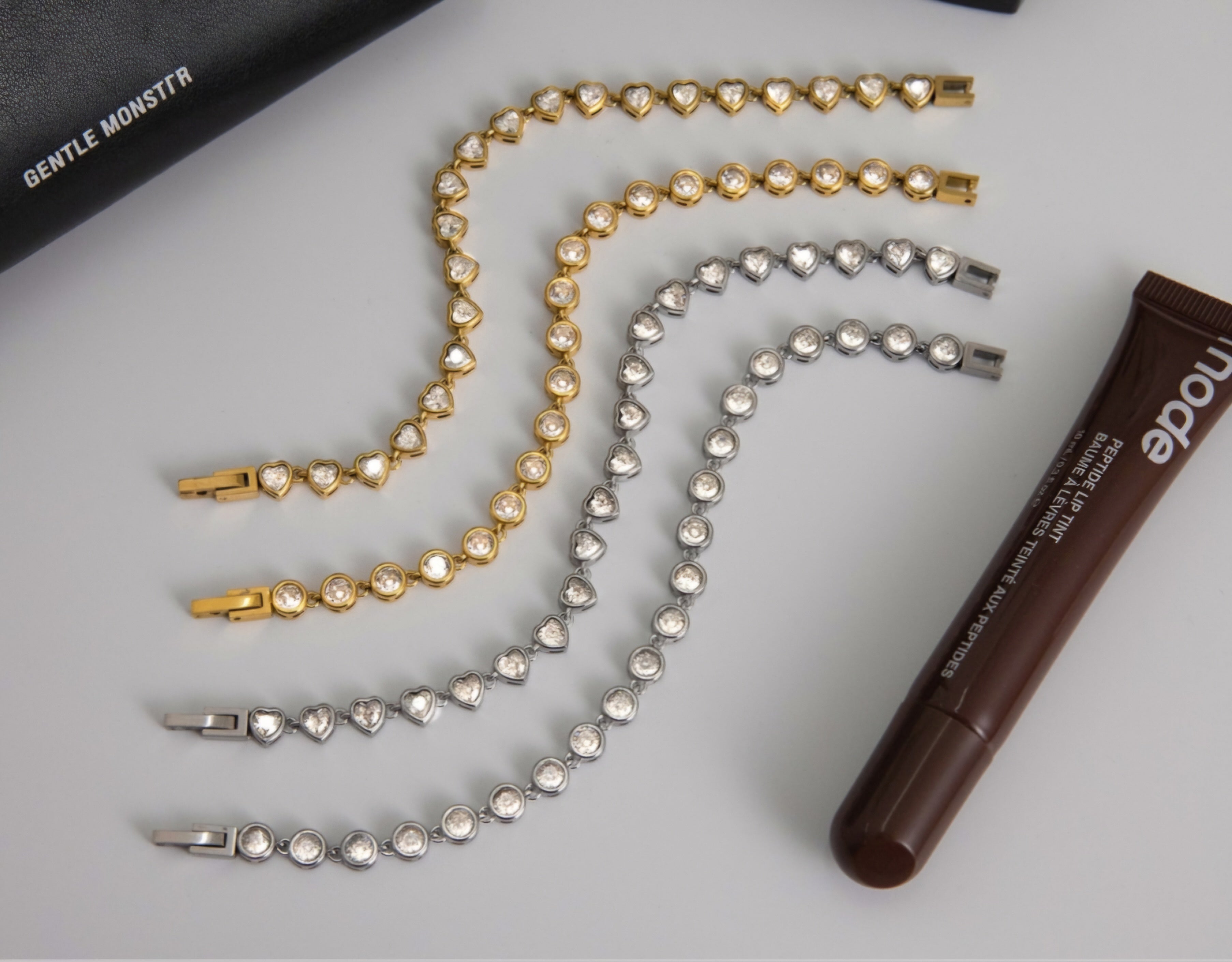 316L Eternal Knot Zircon Bracelet
