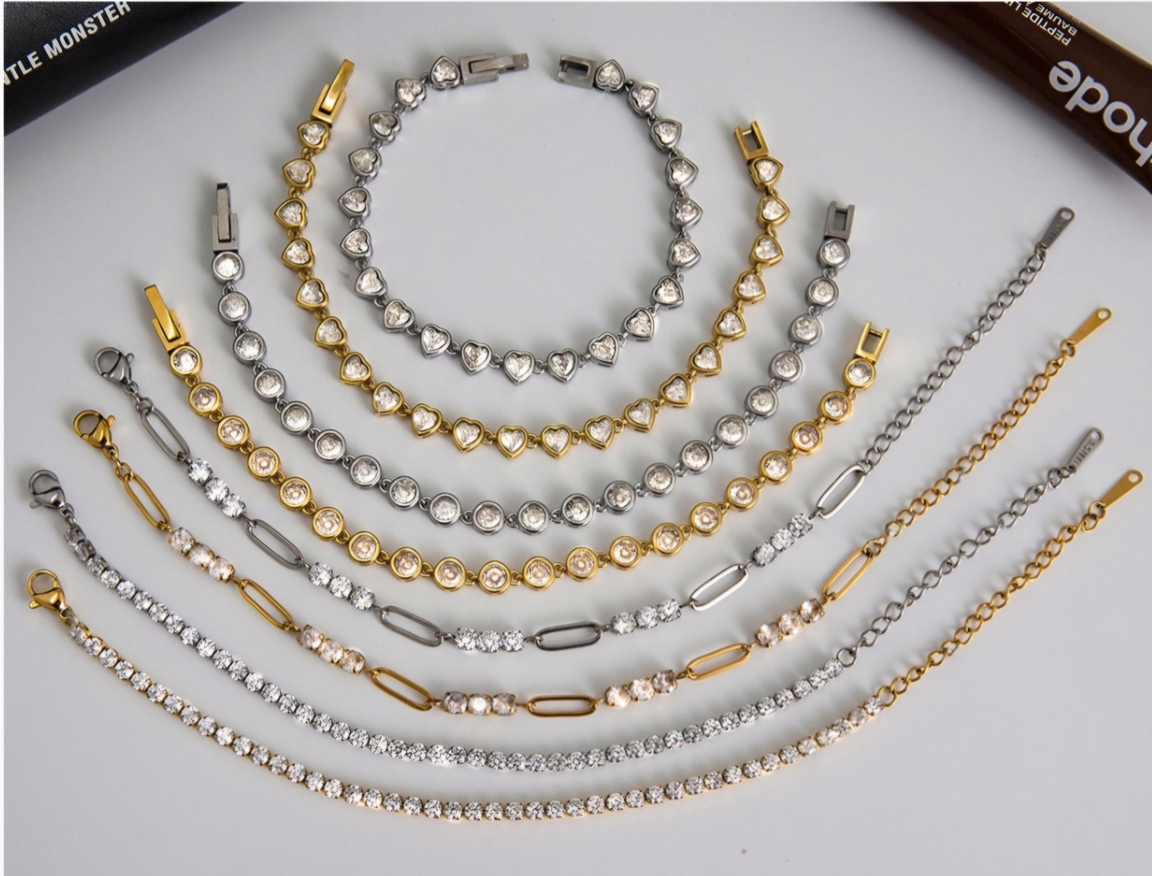 316L Eternal Knot Zircon Bracelet