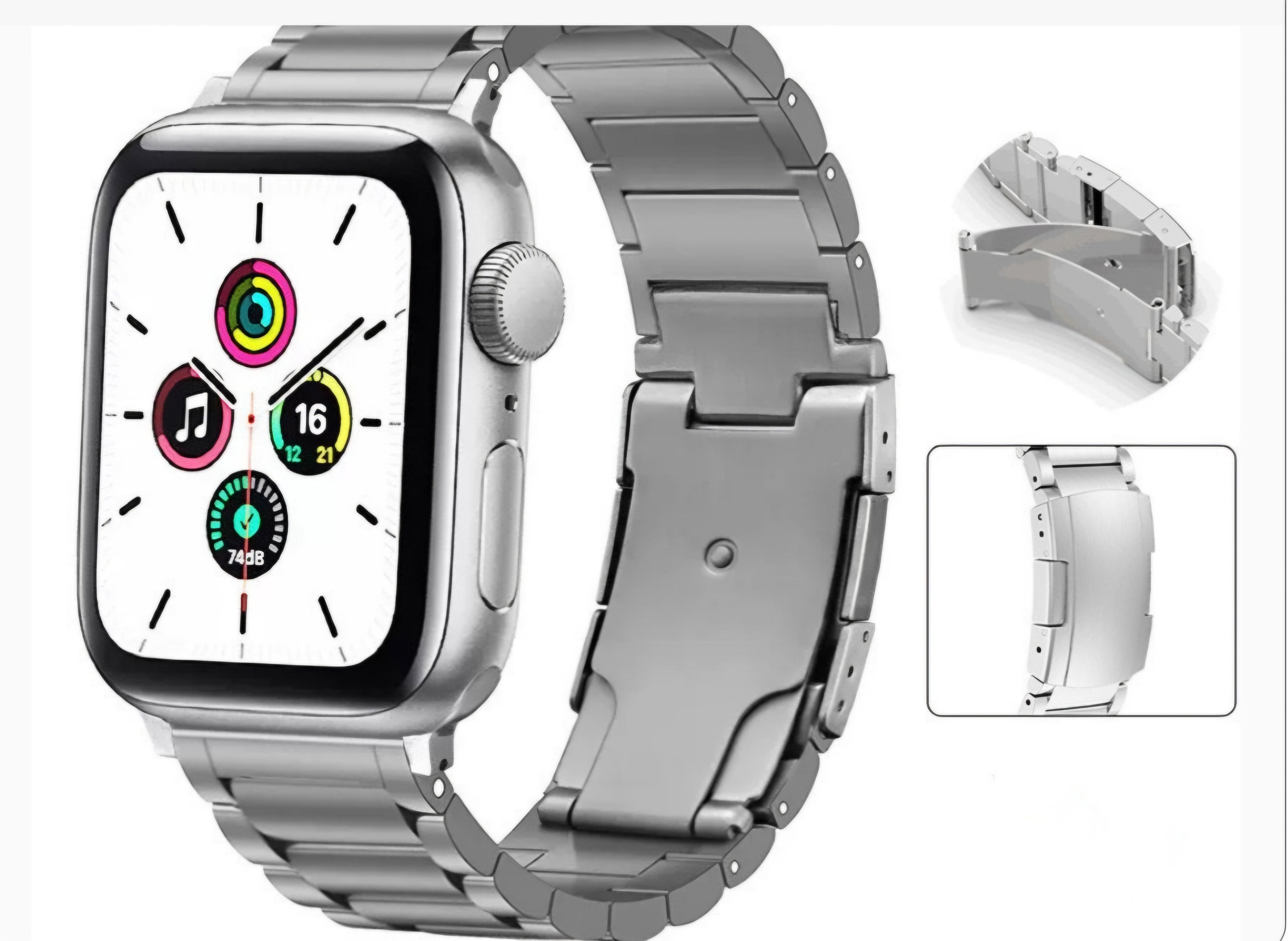 Premium Titanium Replacement Band for Apple Watch