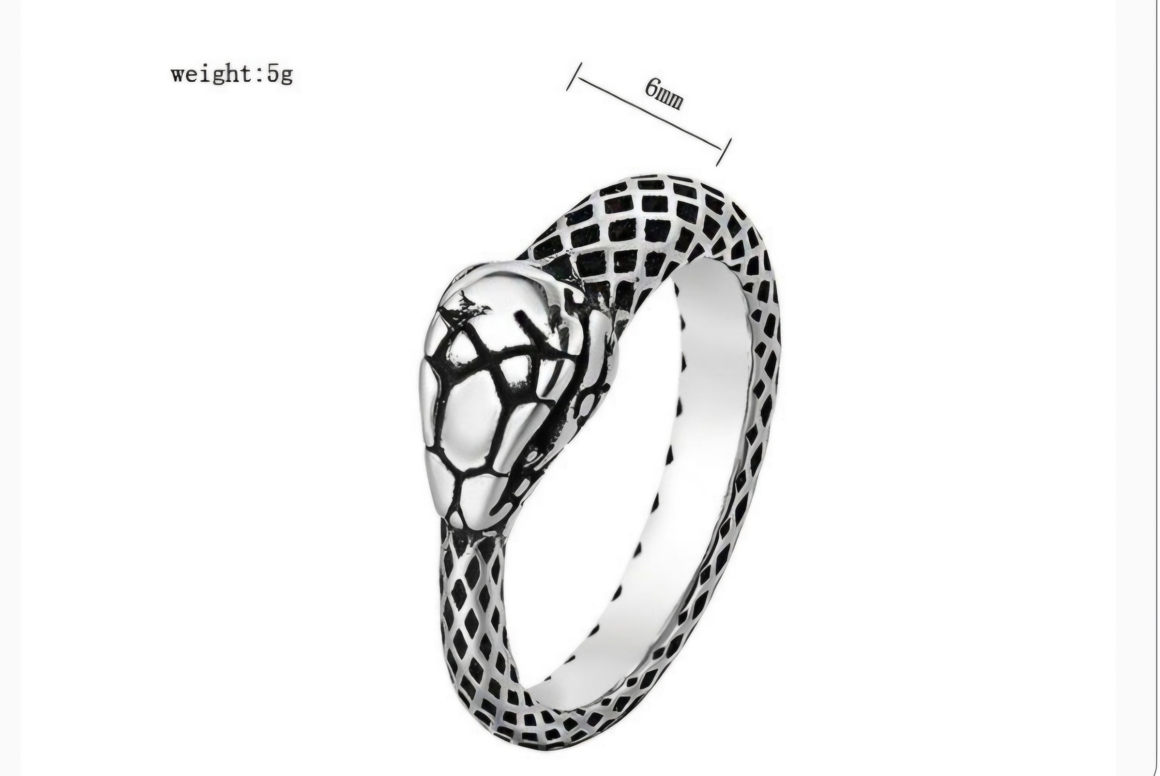 Men’s Personalized Retro Titanium Band