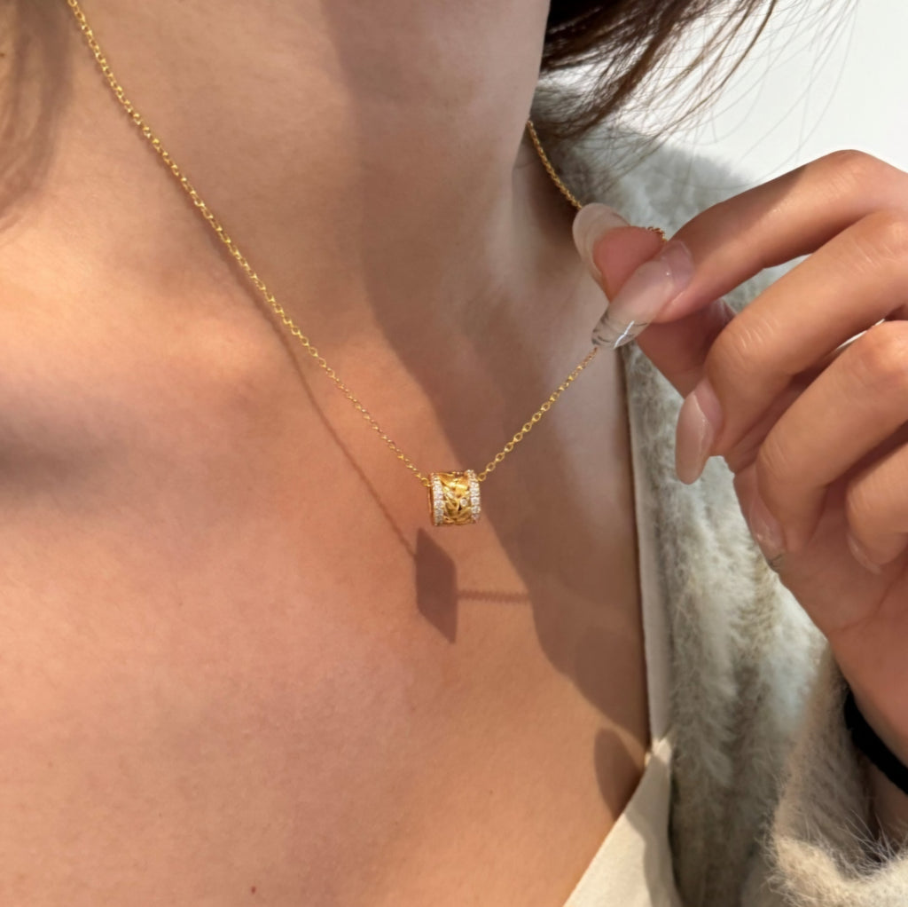 Parisian Vintage: Brushed 925 Sterling Silver Geometric Series