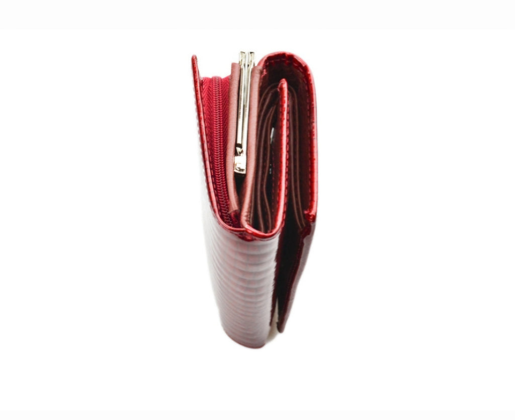 The Velvet Touch: Tri-Fold Heritage Wallet
