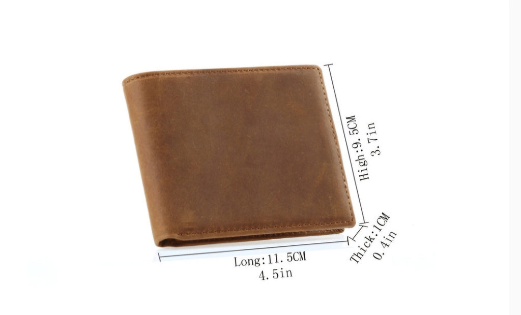 The Panther: Men’s Matte-Finish Vintage Wallet