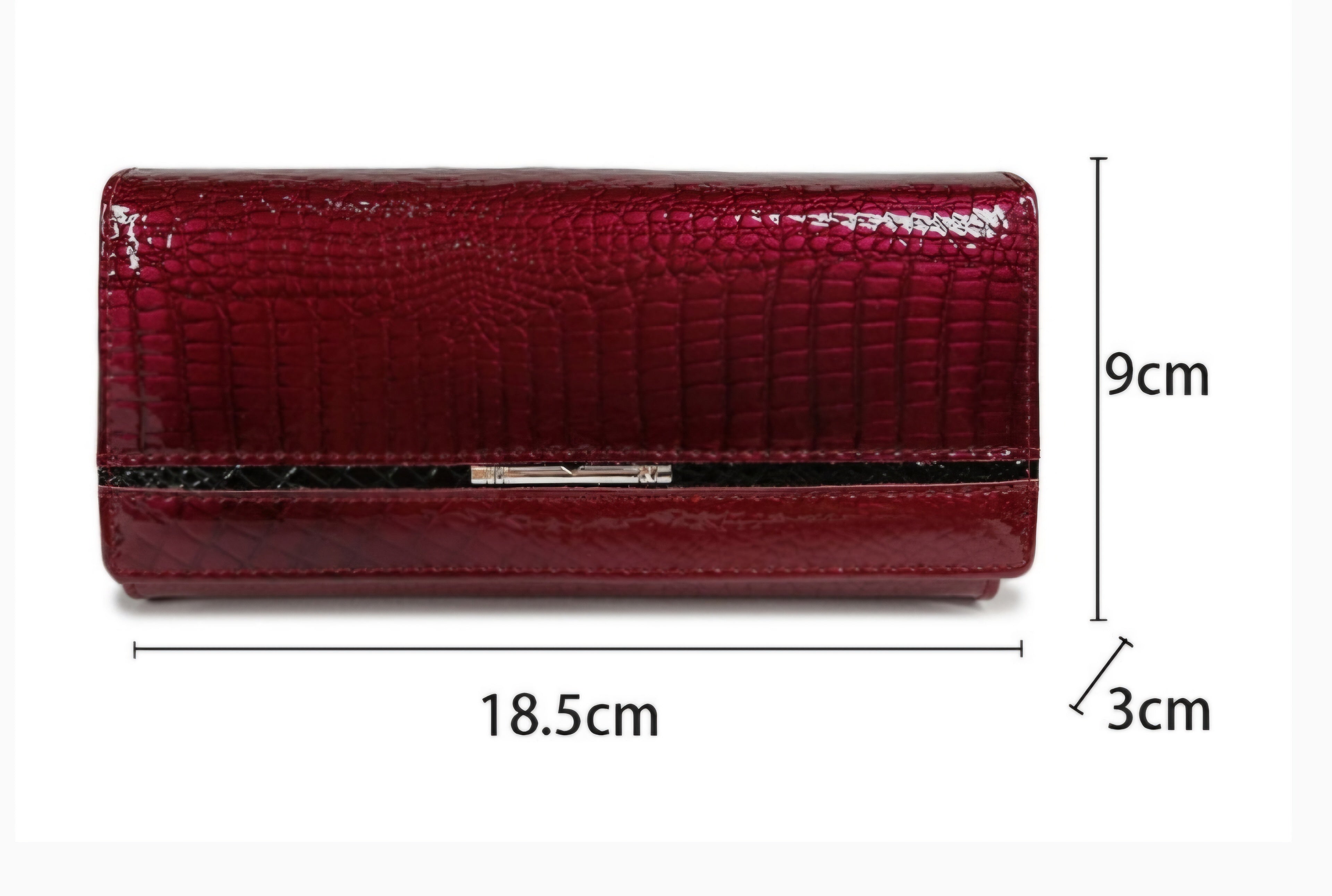 The Sovereign: Vertical Buckle-Down Ladies Wallet