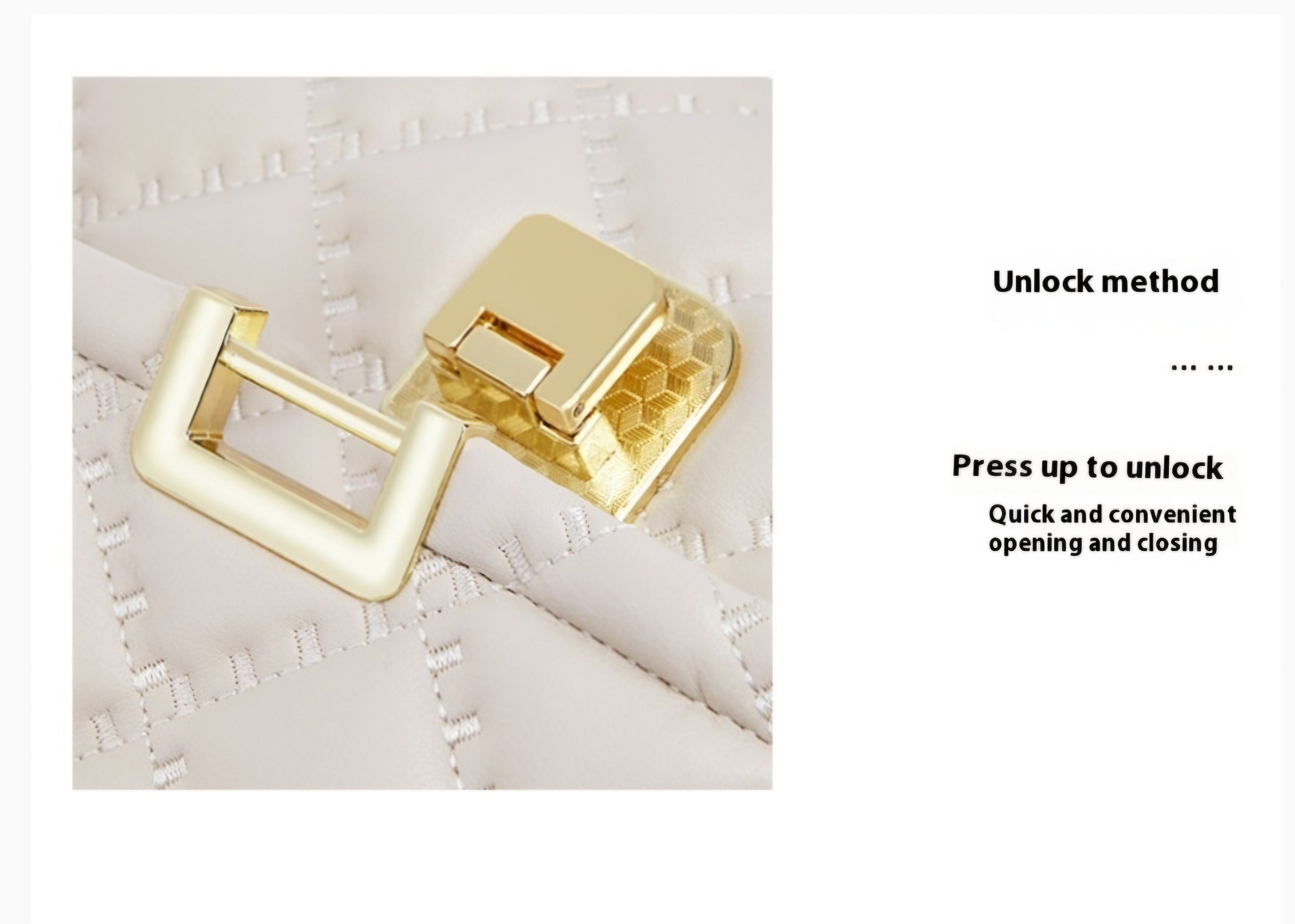 The Timeless: Quilted Chain Crossbody