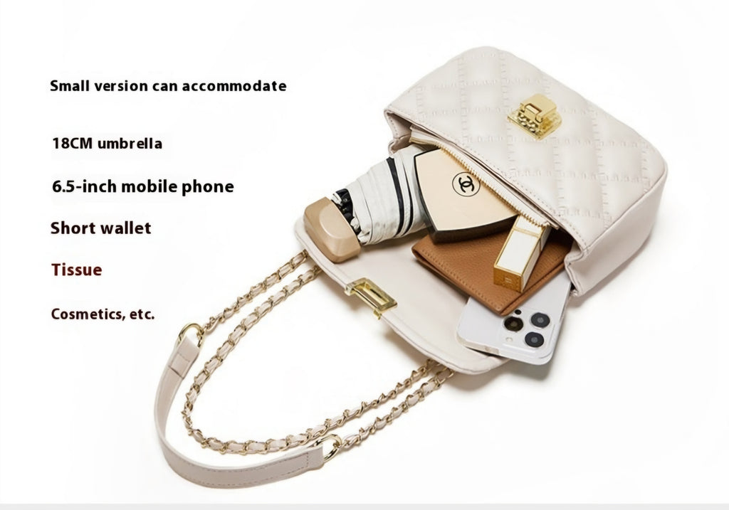 The Timeless: Quilted Chain Crossbody
