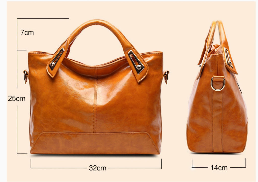 The Boston: Essential Top-Grain Leather Satchel