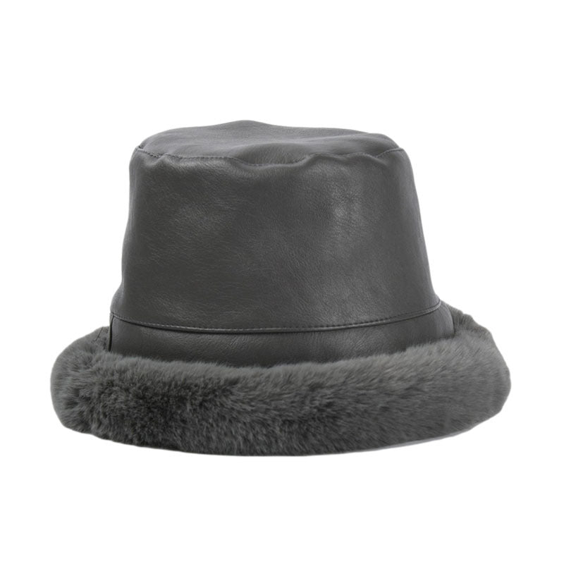 Ethereal Plush: The Faux Fur Statement Cloche
