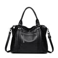 The Heritage Square: Vintage Genuine Leather Crossbody & Shoulder Bag