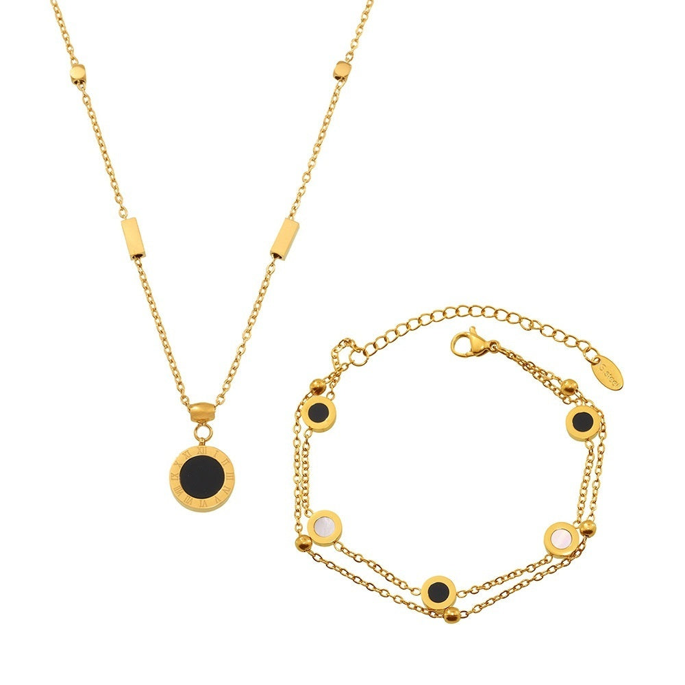 316L Luxe Monochrome Shell Set: Essence of Modern Elegance