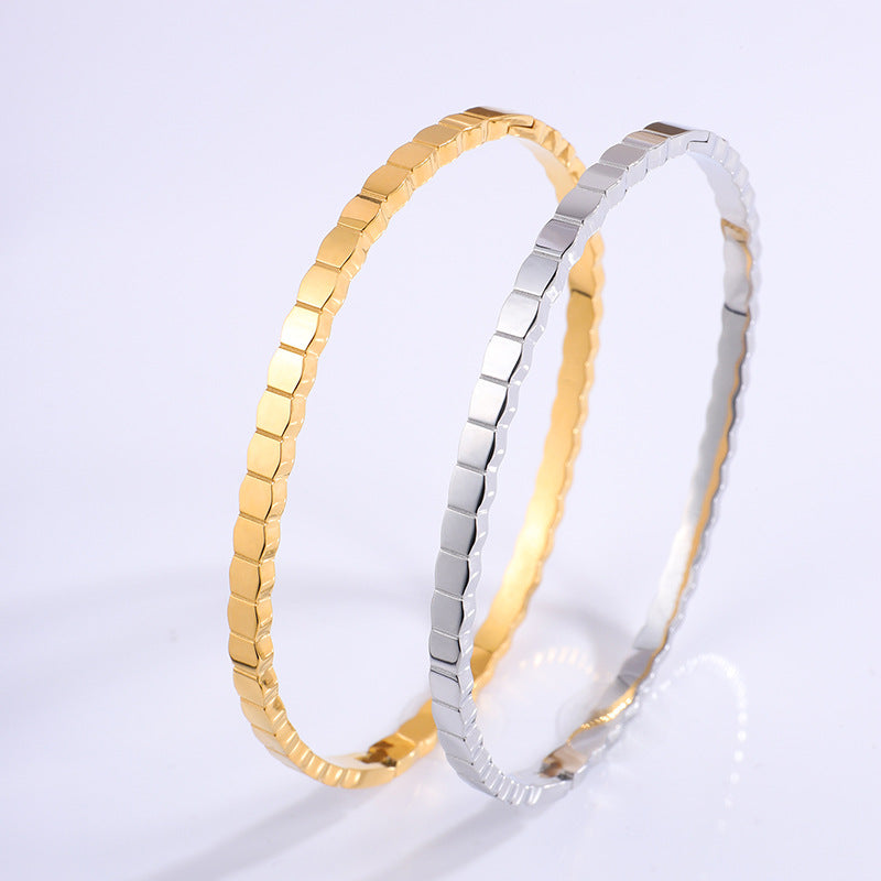 Titanium Honeycomb Bracelet