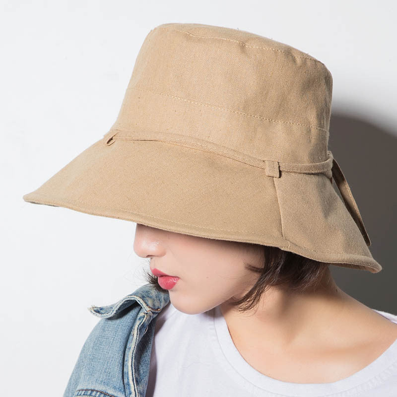Urban Minimalist: The Foldable Cotton-Linen Fisherman Hat