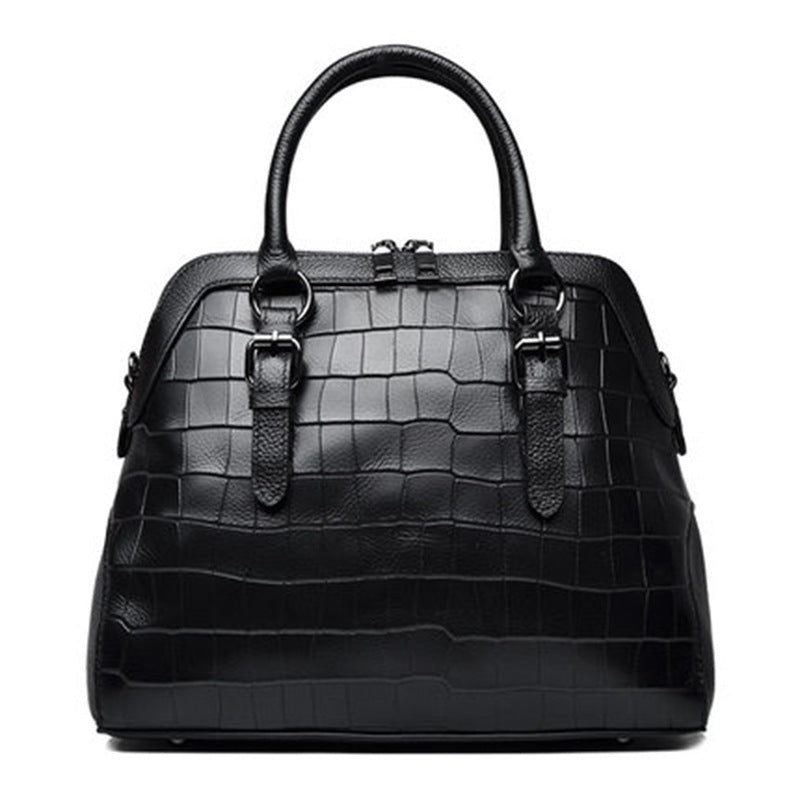 The Essence: Top-Grain Relaxed Leather Tote