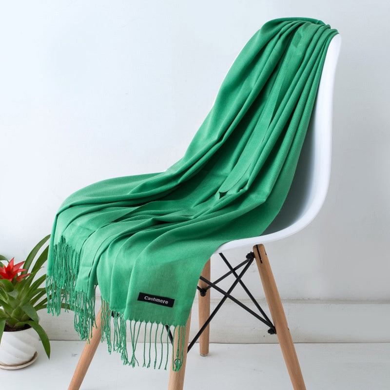 Coco Twoce Infinite Softness: Designer Cotton-Luxe Solid Scarf